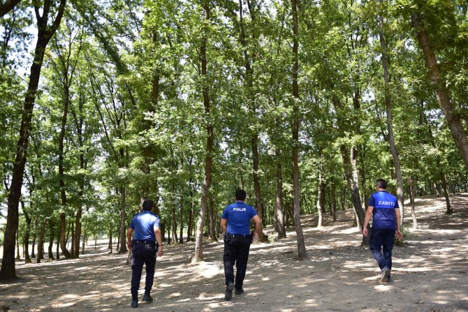 Tuzla’da Ormanlık Alanlar Havadan Ve Karadan Gözetim Altında