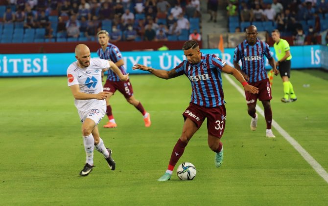 Uefa Konferans Lig: Trabzonspor: 1 - Molde Fk: 1 (İ̇lk Yarı)