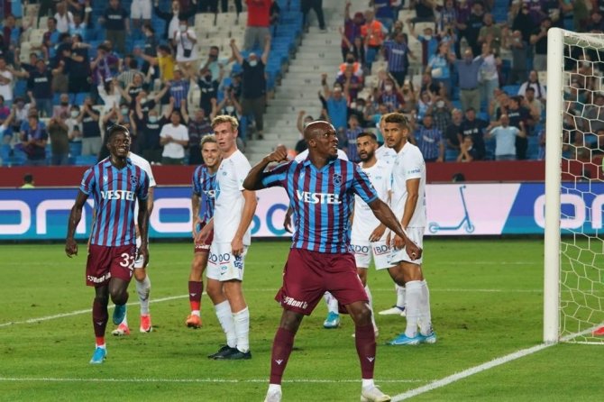 Uefa Konferans Lig: Trabzonspor: 1 - Molde Fk: 1 (İ̇lk Yarı)
