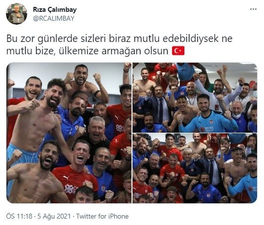 Çalımbay: “Ülkemize Armağan Olsun”