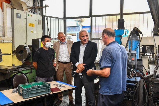 Başkan Zorluoğlu Sanayi Esnafı İçin Hazırladığı Dosyayı Cumhurbaşkanı Erdoğan’a Sunacak