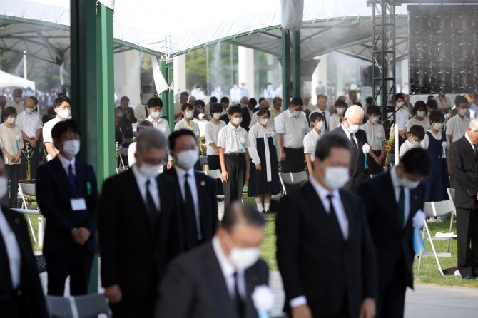Hiroşima’da Atom Bombası Saldırısının 76. Yılında Kurbanlar Anıldı