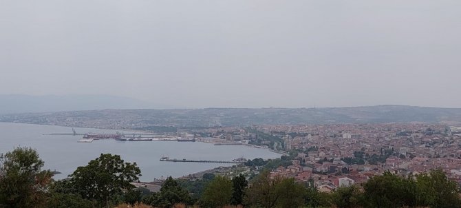 Orman Yangınlarının Külleri Tekirdağ’a Kadar Ulaştı