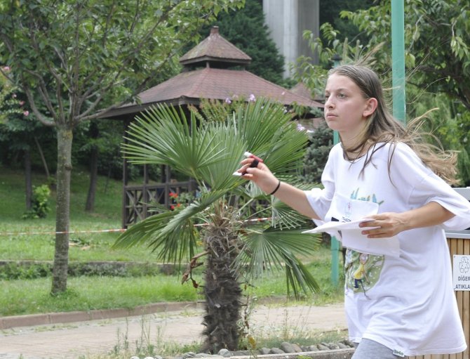 ‘Telafide Ben De Varım Oryantiring Yarışması’nda Öğrenciler Hedefleri Bulmak İçin Yarıştı