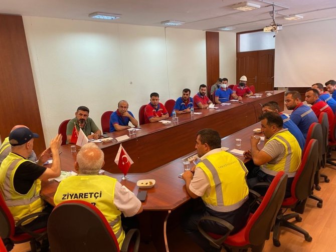 Atalay’dan Santrallere Ziyaret