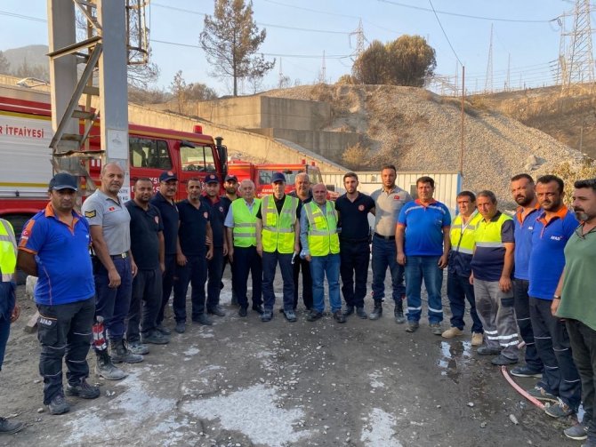 Atalay’dan Santrallere Ziyaret