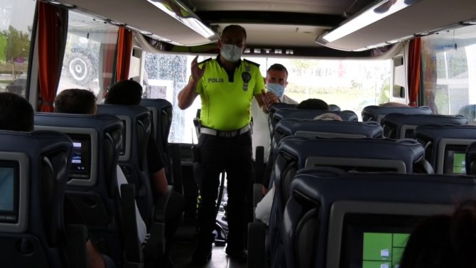 Şehirlerarası Otobüslere Sıkı Denetim