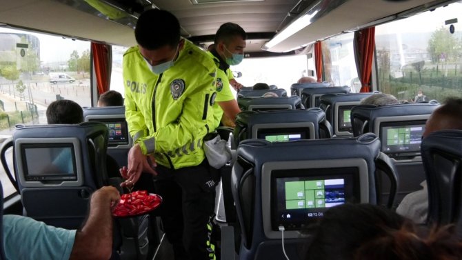 Şehirlerarası Otobüslere Sıkı Denetim