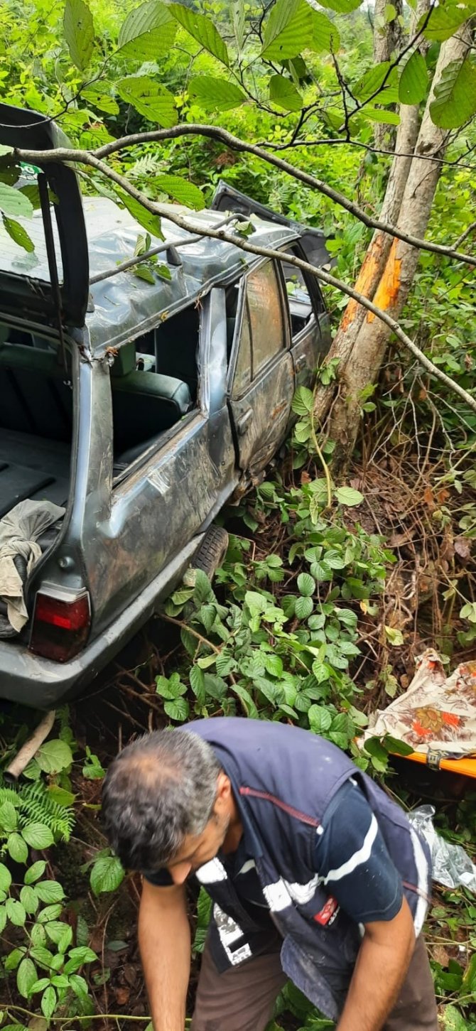 Giresun’da Trafik Kazası: 1 Ölü, 1 Yaralı
