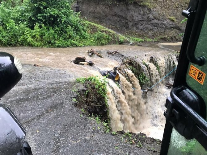Ordu’da 255 Noktada Heyelan Meydana Geldi