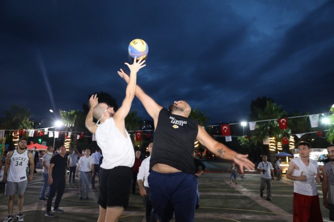 Akçaabat’ta 3x3 Sokak Basketbol Turnuvası Başladı