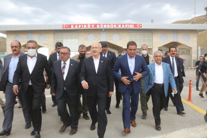 Chp Genel Başkanı Kılıçdaroğlu Kapıköy Sınır Kapısı’nda