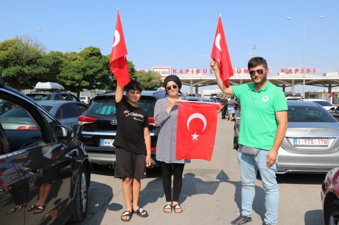 Kapıkule’de Gurbetçi Yoğunluğu