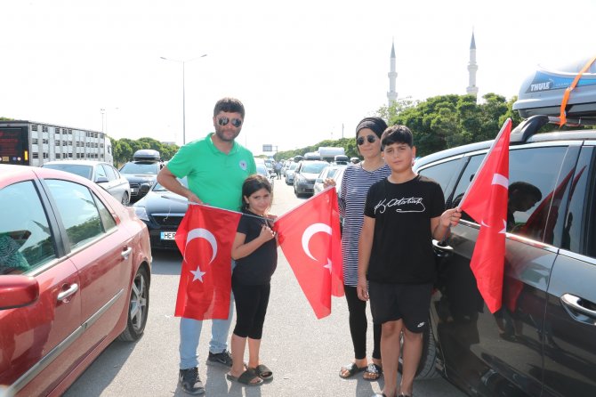 Kapıkule’de Gurbetçi Yoğunluğu