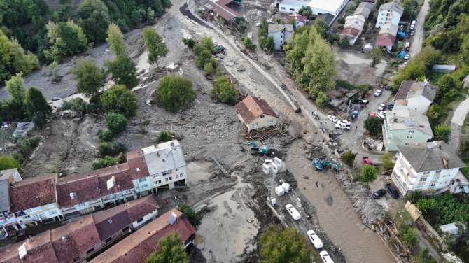 Zafer Köyündeki Çalışmalar Havadan Görüntülendi