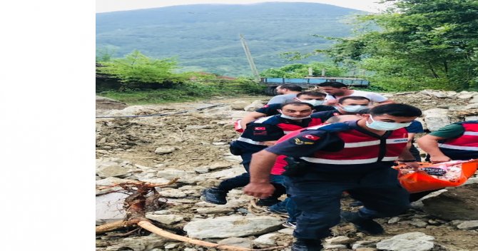 Mahsur Kalan Hasta İçin Jandarma Ekipleri Seferber Oldu