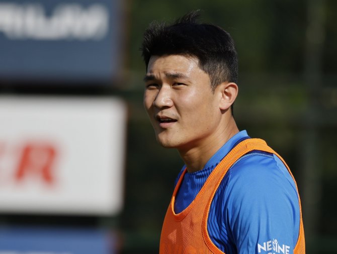Min-jae Kim, Fenerbahçe Formasıyla İlk Antrenmanına Çıktı