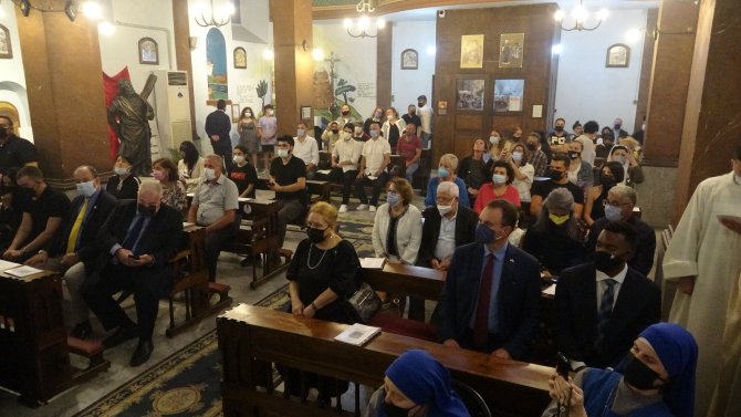Fener Rum Patriği Bartholomeos Santa Maria İ̇talyan Katolik Kilisesi’nde Akşam Duasına Katıldı