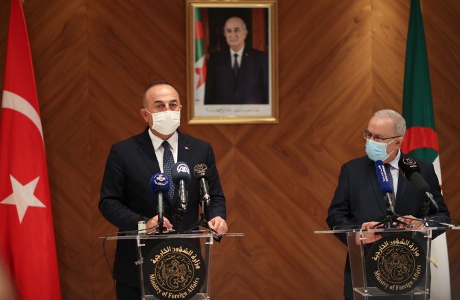 Bakan Çavuşoğlu: “Uluslararası Konularda Türkiye İle Cezayir’in Görüşleri Örtüşüyor”