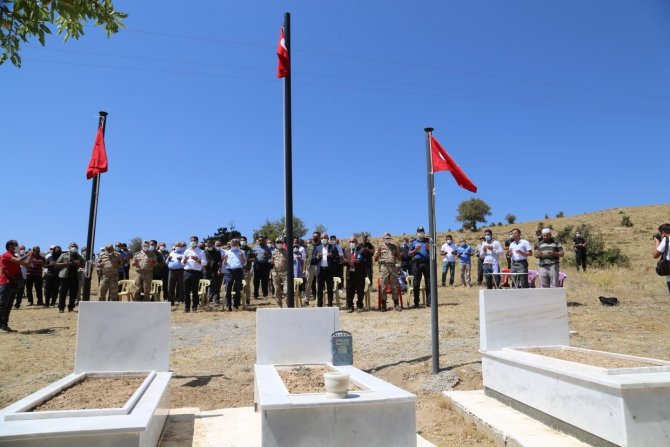 Tunceli’de Güneybaşı Köyü Şehitleri Anıldı