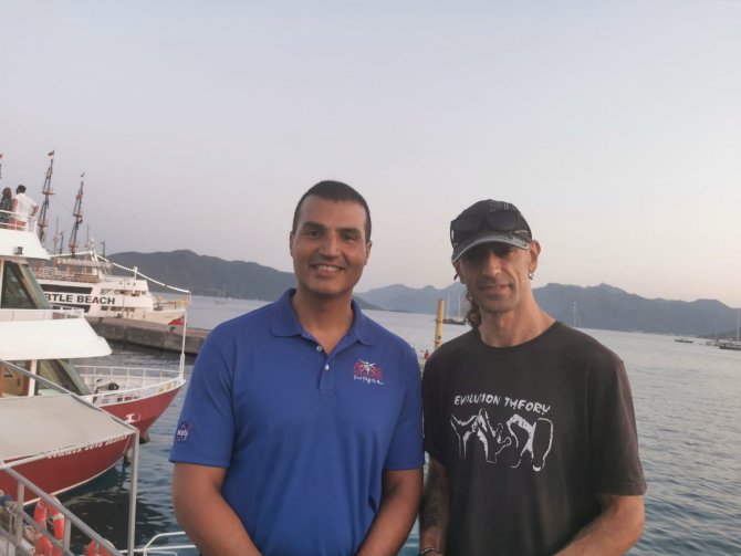 Mars’a Uçan İlk Helikopterin Tasarımcılarından Olan Gazzeli Loay Elbasyouni Marmaris’te
