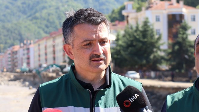 Bakan Pakdemirli: “Şükürler Olsun Artık İlçede İşler Yoluna Ve Rayına Koyulmuş Durumdadır”