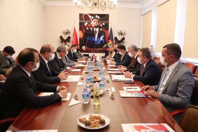 Başkan Böcek Ankara’da Thk İşbirliği Protokolü Ön Toplantısına Katıldı