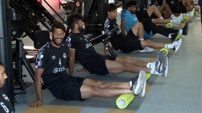Irak A Milli Futbol Takımı, Erciyes’te Kampa Girdi