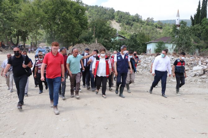 Bakan Yanık: "Sinop’a 13 Milyon Nakdi Yardım Gönderdik"