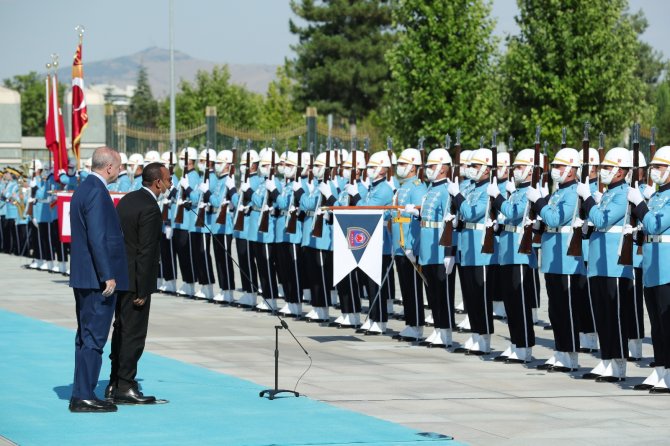 Cumhurbaşkanı Erdoğan, Etiyopya Başbakanı Ahmed’i Resmi Törenle Karşıladı