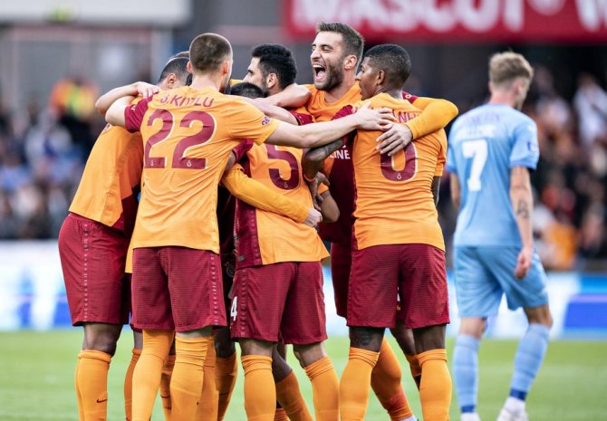 Uefa Avrupa Ligi: Randers: 0 - Galatasaray: 1 (İ̇lk Yarı)