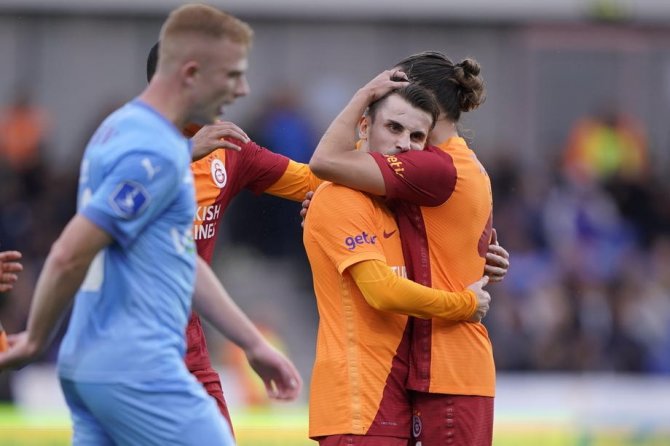 Uefa Avrupa Ligi: Randers: 0 - Galatasaray: 1 (İ̇lk Yarı)