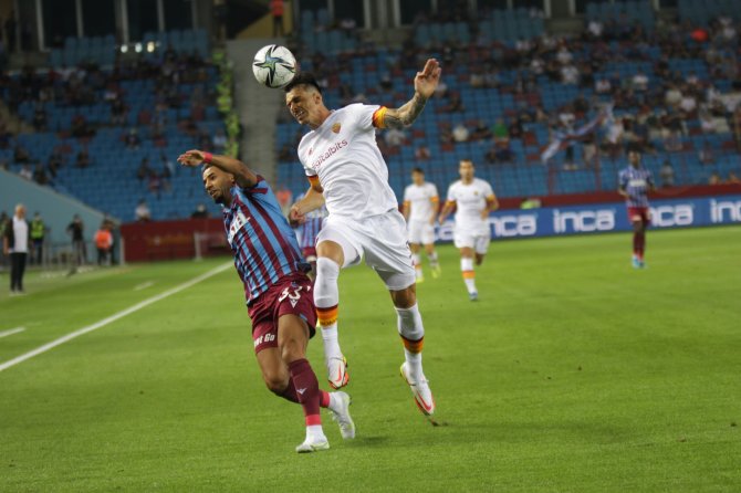 Uefa Konferans Ligi: Trabzonspor: 0 - As Roma: 0 (İ̇lk Yarı)