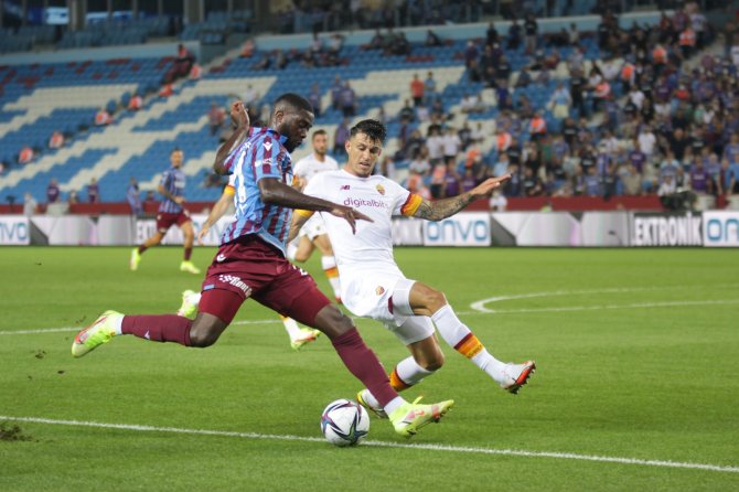 Uefa Konferans Ligi: Trabzonspor: 0 - As Roma: 0 (İ̇lk Yarı)