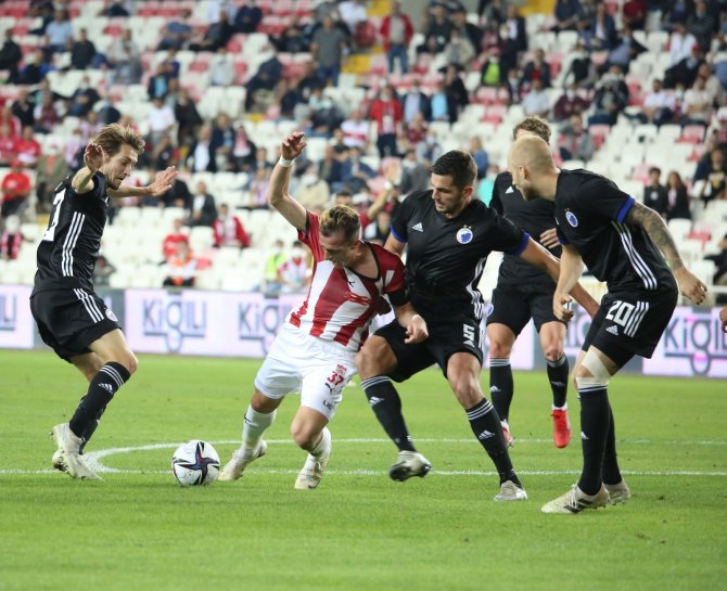 Uefa Avrupa Konferans Ligi: Sivasspor: 0 - Kopenhag: 0 (İ̇lk Yarı)