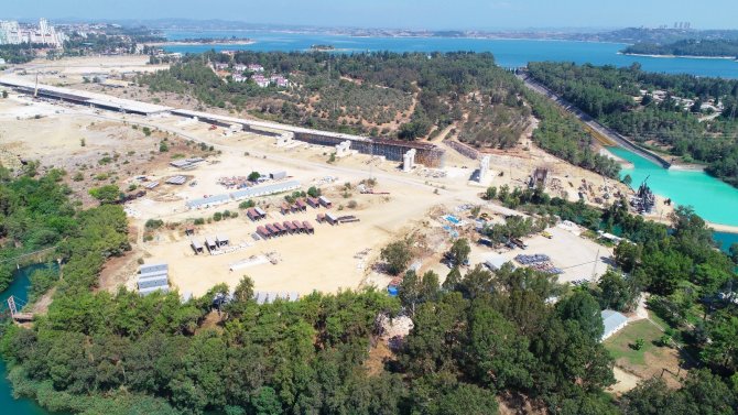 Türkiye’nin En Uzun 4. Köprüsünde İnşaat Sürüyor