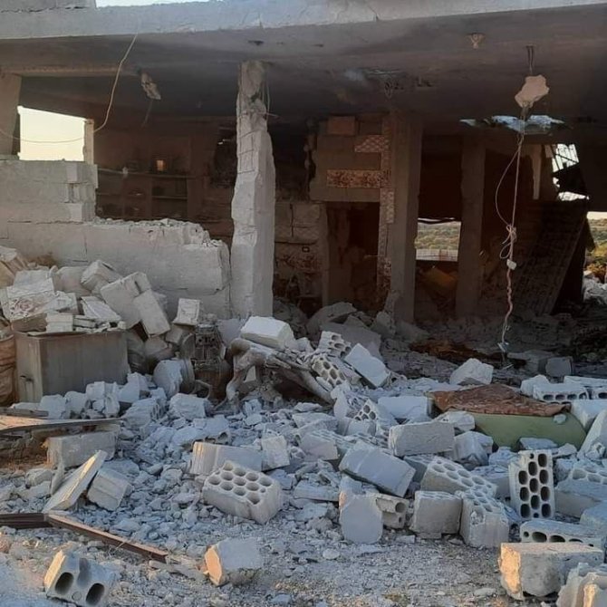 Esad Rejimi İ̇dlib Kırsalını Vurdu: 4 Çocuk Hayatını Kaybetti