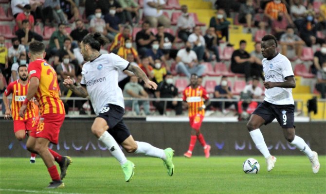 Süper Lig: Y. Kayserispor: 1 - Adana Demirspor: 0 (İ̇lk Yarı)