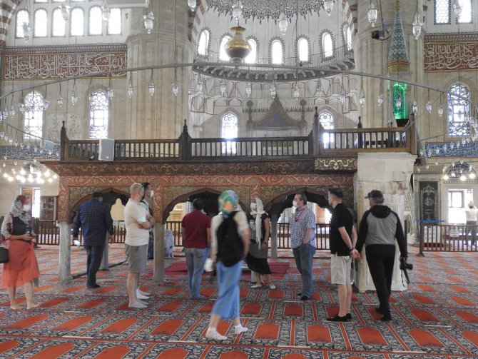 Turist Rehberler, Selimiye’ye Hayran Kaldı