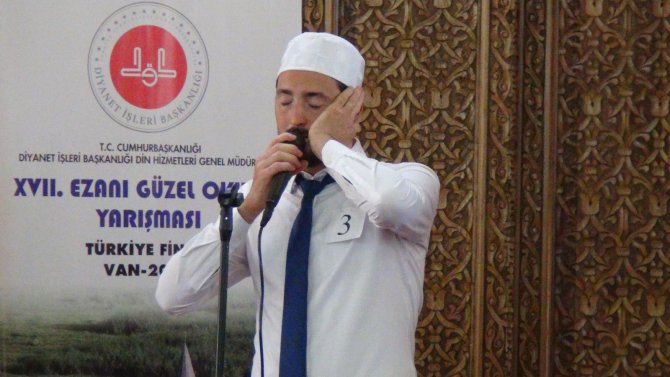 Van’da Ezanı Güzel Okuma Yarışması Türkiye Finali Yapıldı