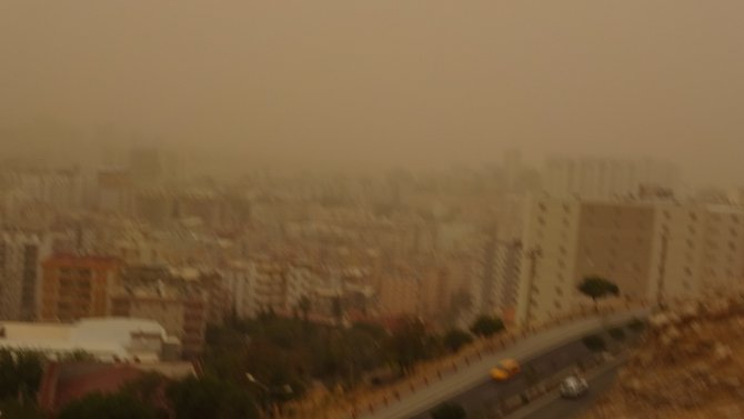 Mardin’de Toz Fırtınası