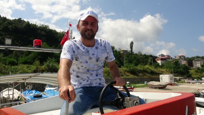 Trabzonlu Balıkçının Köpekbalığı İle Gülümseten Diyaloğu