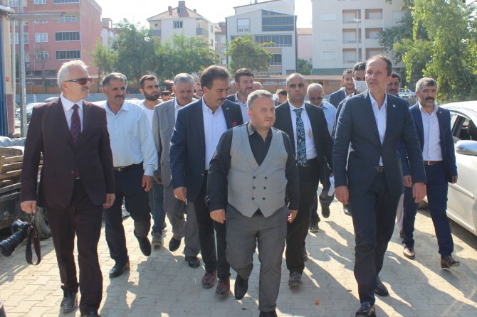 Fatih Erbakan, Afet Bölgesi Türkeli’yi Ziyaret Etti