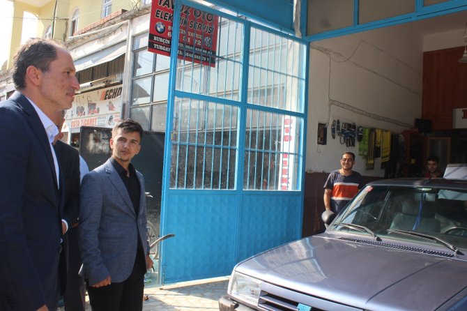 Fatih Erbakan, Afet Bölgesi Türkeli’yi Ziyaret Etti