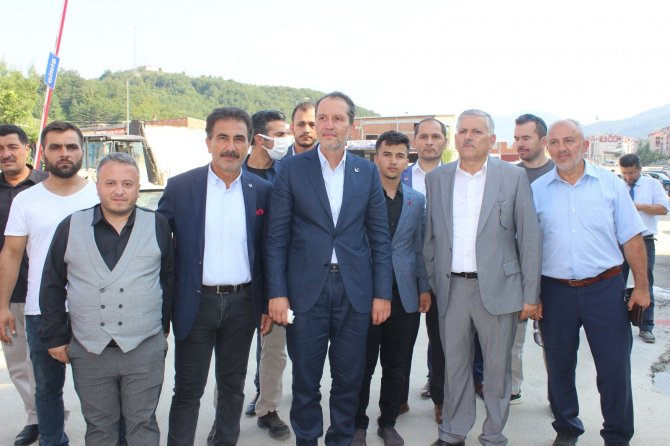Fatih Erbakan, Afet Bölgesi Türkeli’yi Ziyaret Etti
