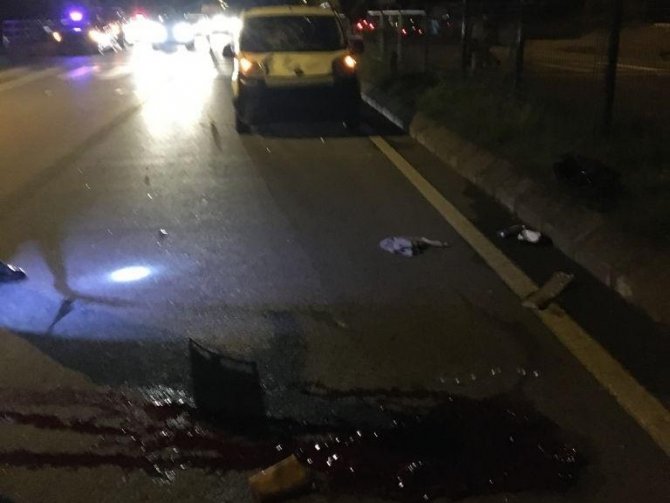 Trabzon’da Otomobil Motosiklete Çarptı: 1 Ölü