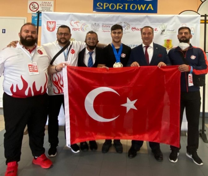 Sami Baki Kıymet Rekorla Avrupa Şampiyonu