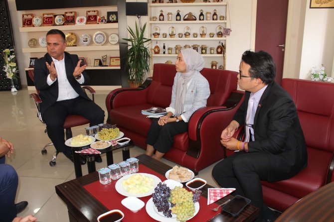8 Asırlık Gelenek İçin Çal’a Gelen Tayland Maslahatgüzarı, Bağcılık İçin Destek İstedi
