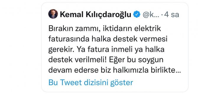Bakan Yanık: “2,1 Milyon Haneye Verilen ‘Elektrik Tüketim Desteği’ 2,9 Milyar Tl’yi Geçti”
