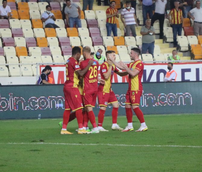 Süper Lig: Yeni Malatya: 1- Gaziantep Fk: 0 (İ̇lk Yarı)
